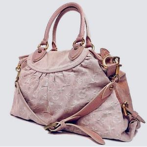Louis Vuitton Neo Cabby MM denim pink